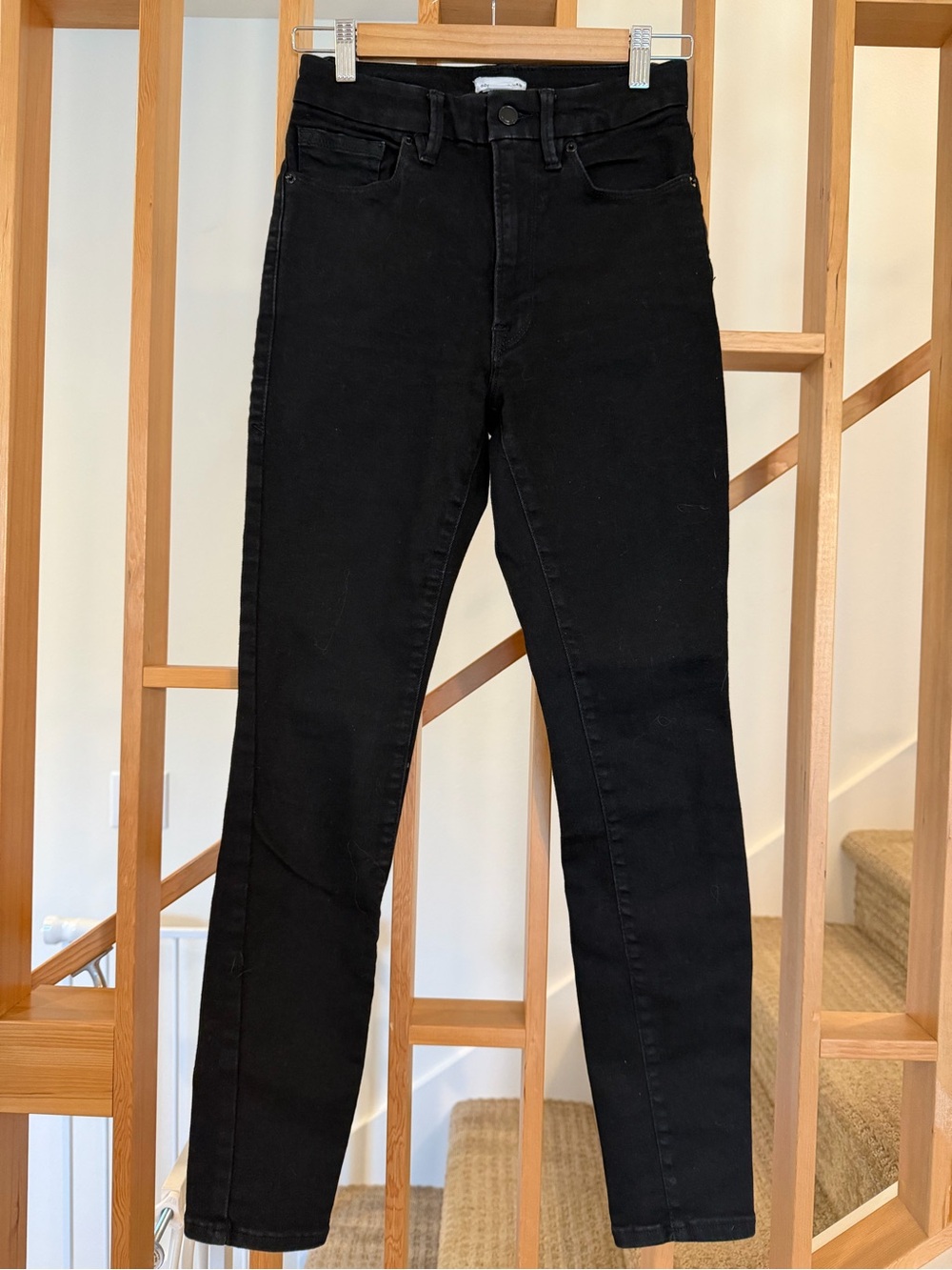 Good American Black Skinny Jeans